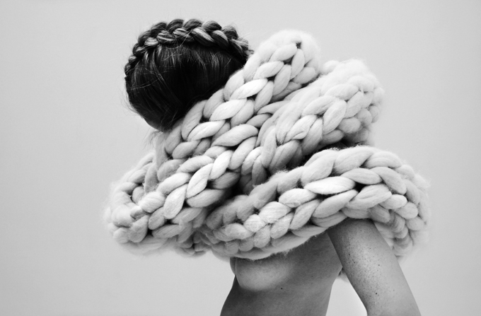 Nanna van Blaaderen's 'Dense' collection - Shortrounds Knitwear