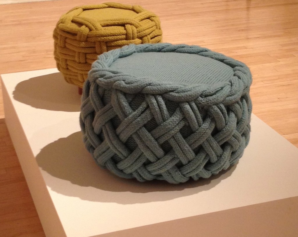 Nottingham Bonington gallery knitting exhibition - Shortrounds Knitwear