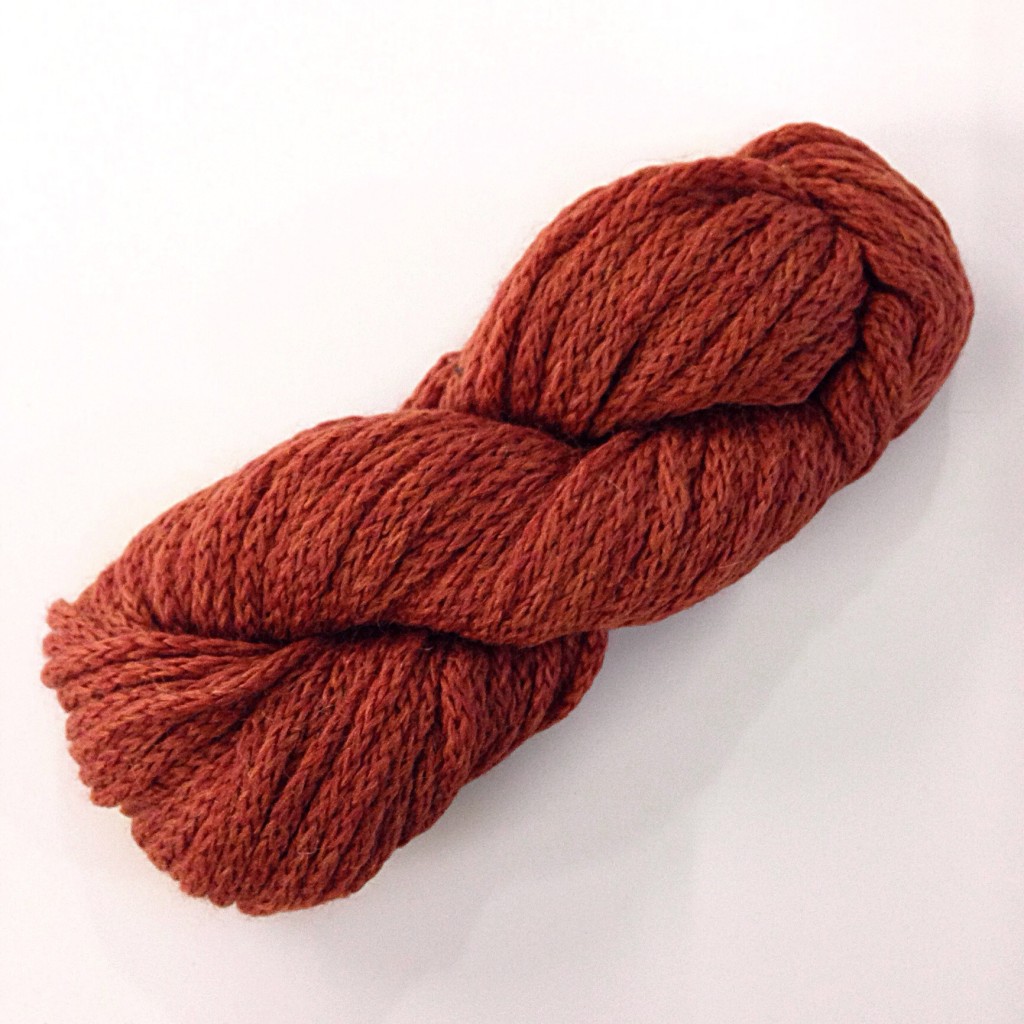 Debbie Bliss paloma yarn in rust 007, knitting blog uk, free knitting pattern