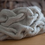 A very braidy cowl by Maryse Roudier | Shortrounds Knitwear