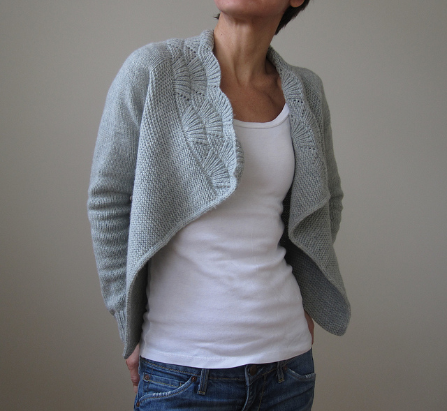Nanook cardigan by Heidi Kirrmaier - Shortrounds Knitwear