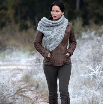 Katniss hunting cowl - Shortrounds Knitwear