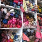 Hundreds of skeins @ Loop | Shortrounds Knitwear