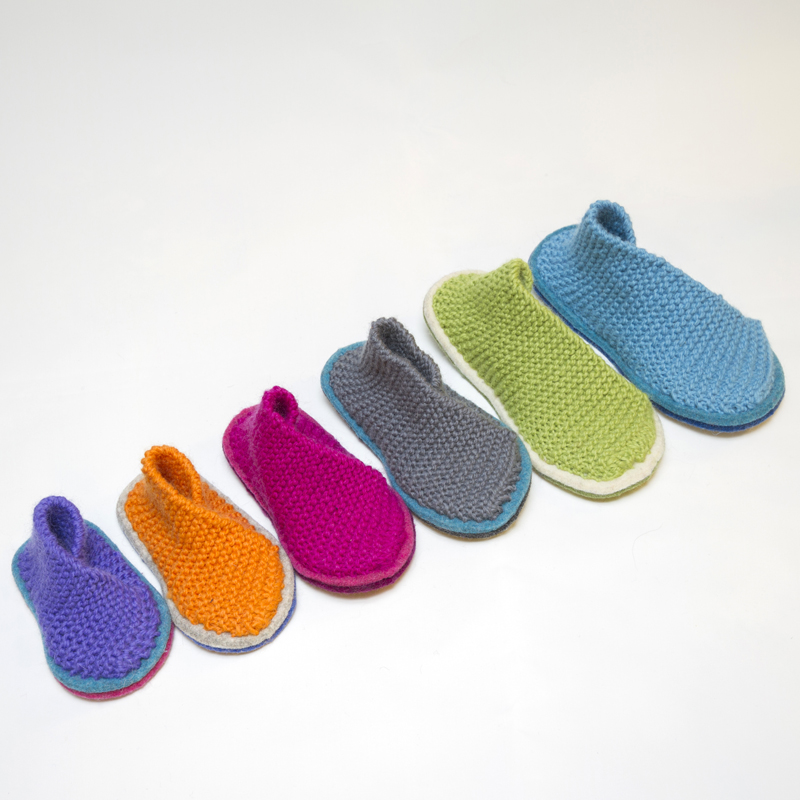 A Q&A with Baa Baa Brighouse Herdy Children's Slipper knit kit - Shortrounds Knitwear