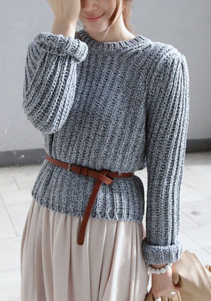 Maxi Skirt jumper - AW15 trends - Shortrounds Knitwear