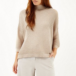 River Island oatmeal jumper - Shortrounds Knitwear