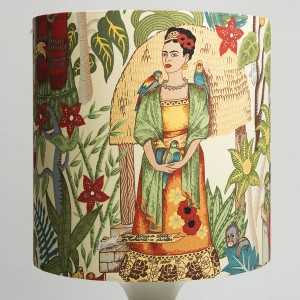 Original Frida Kahlo's Garden Lampshade by Figo Home - Shortrounds Knitwear