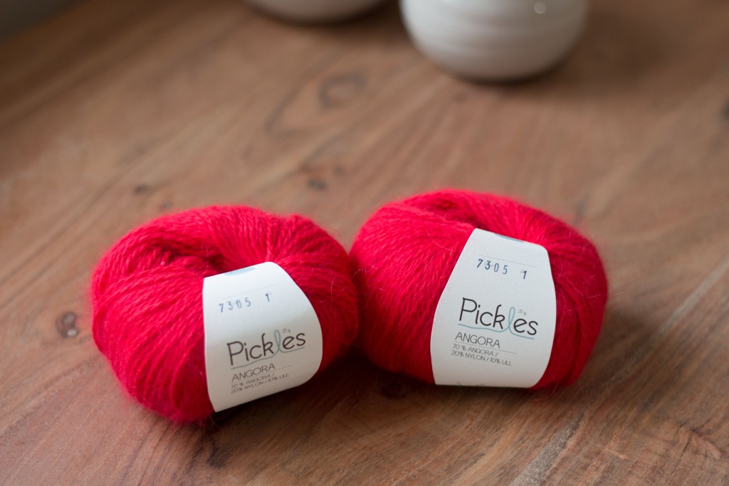 Pickles Angora in Lipstick | Shortrounds Knitwear