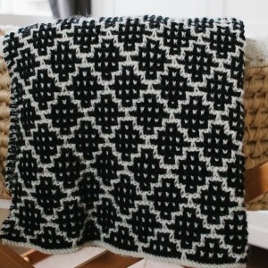 Purl Soho Mosaic Blanket | Shortrounds Knitwear