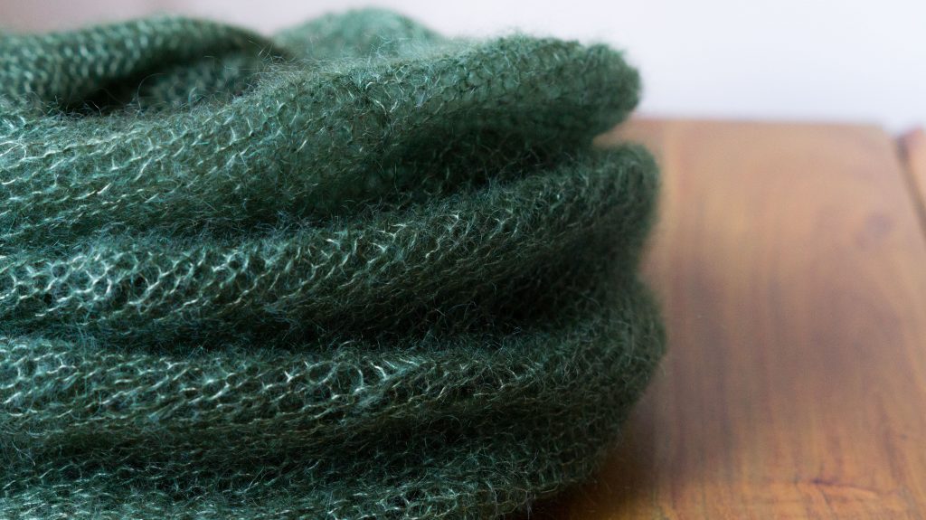 Mohair Bias Loop In Drops Kid Silk | Shortrounds Knitwear