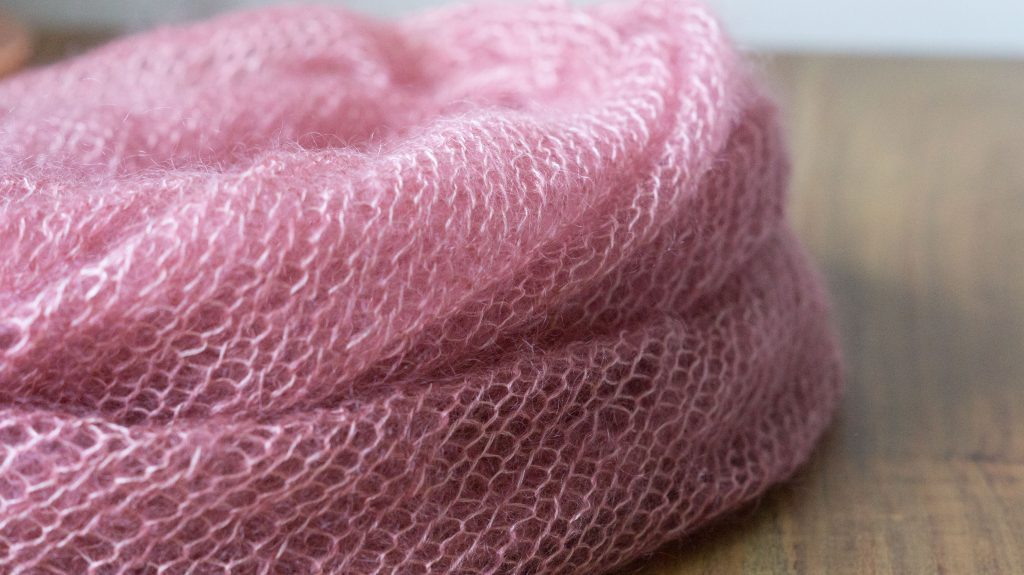 Mohair Bias Loop in Ito Sensai 'Cherryblossom' | Shortrounds Knitwear