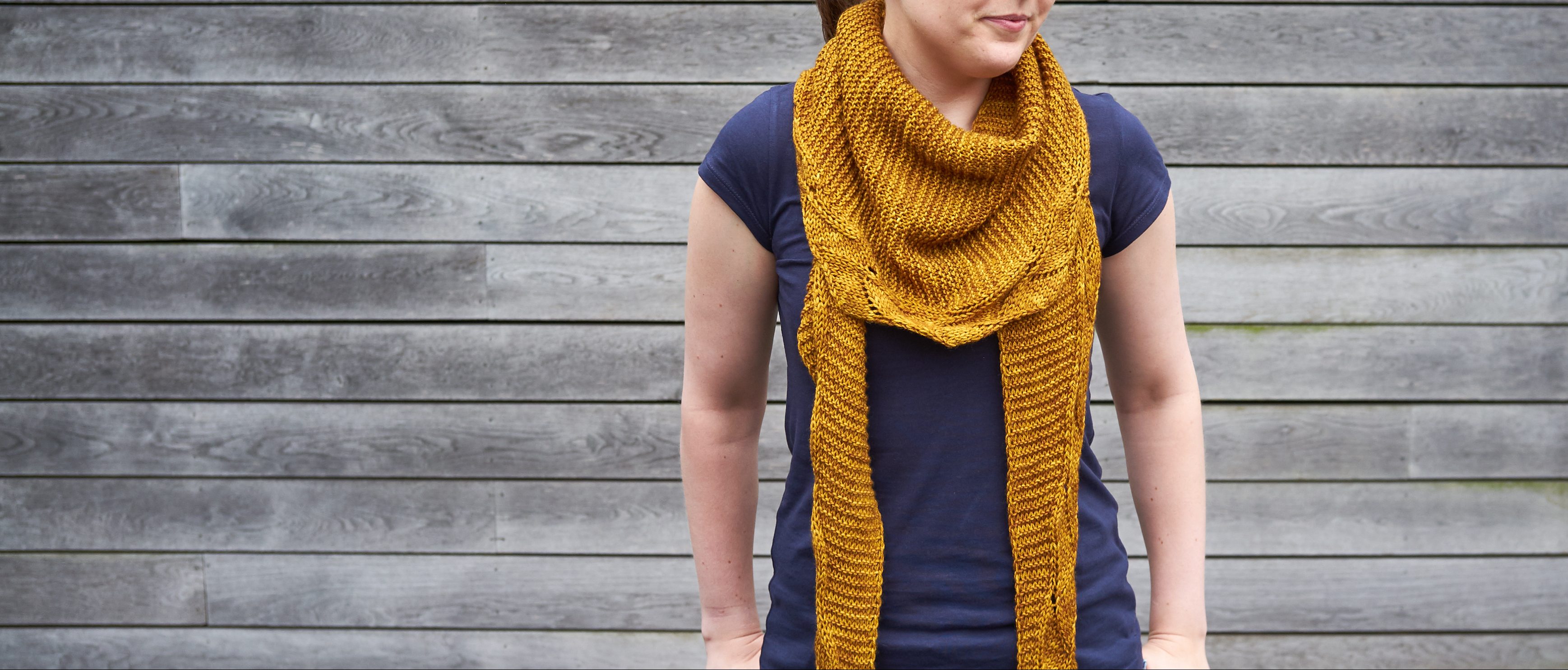 Curcuma Shawl knitting pattern | Shortrounds Knitwear