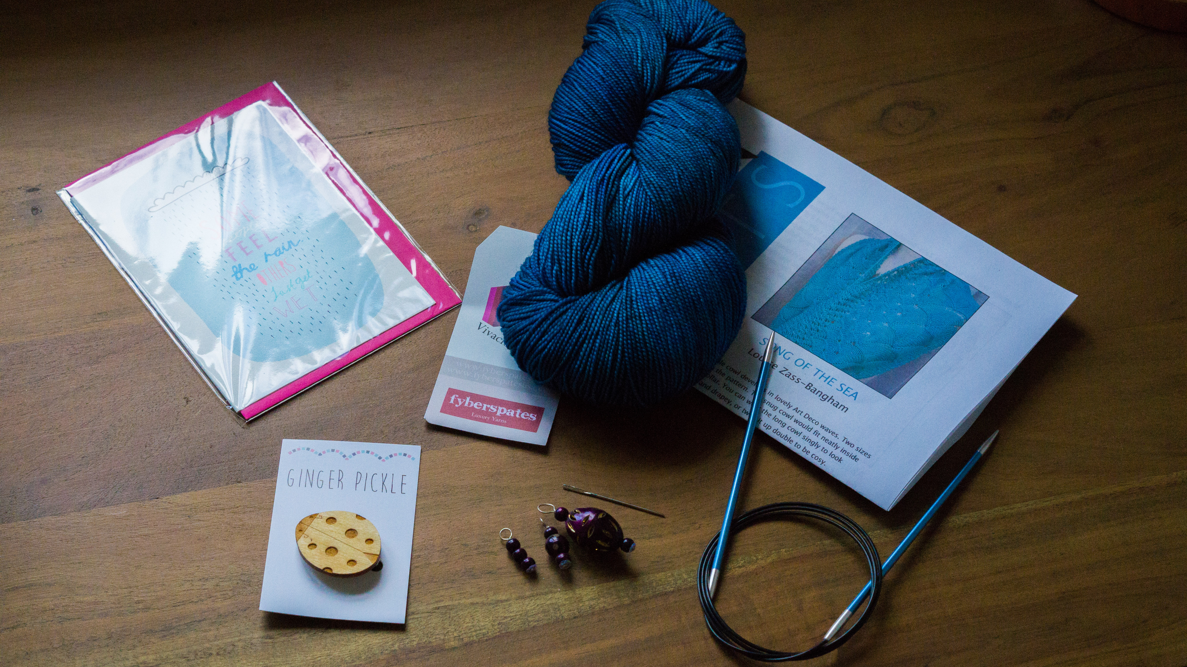 Sonic Knits August Subscription Box | Shortrounds Knitwear