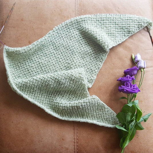 Hessian Shawl | Shortrounds Knitwear