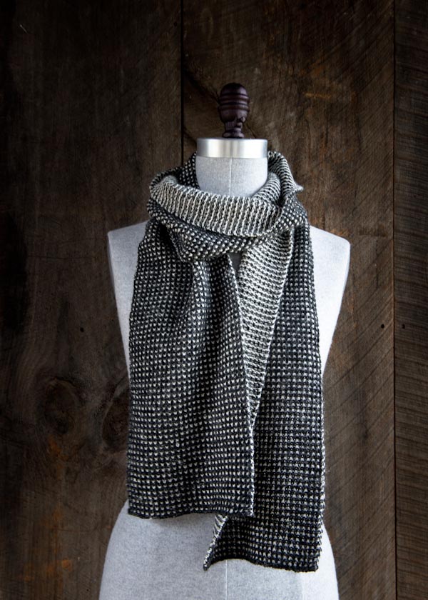 Purl Soho Speckled Scarf | Shortrounds Knitwear