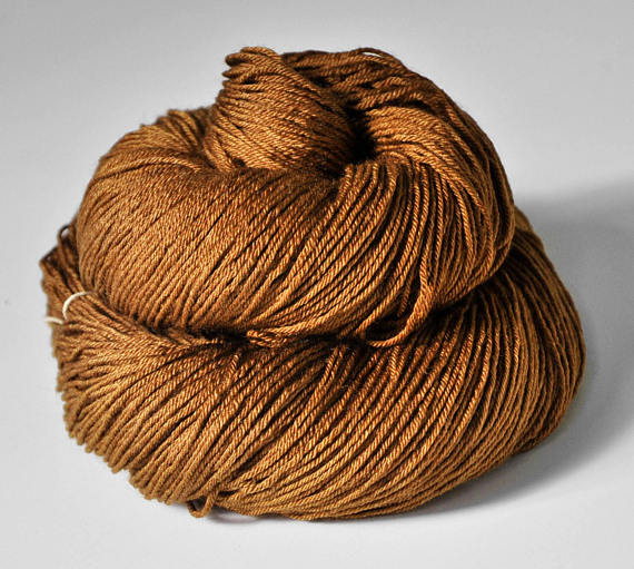 Dye For Yarn Merino Silk Camel Gone Wild - Shortrounds Knitwear